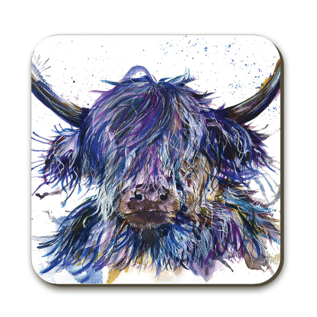 Splatter Scruffy Coo Coaster