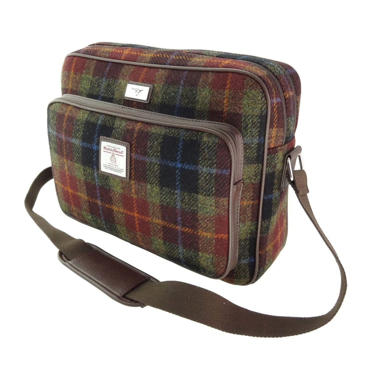 Bowmont Messenger Bag Rust Check