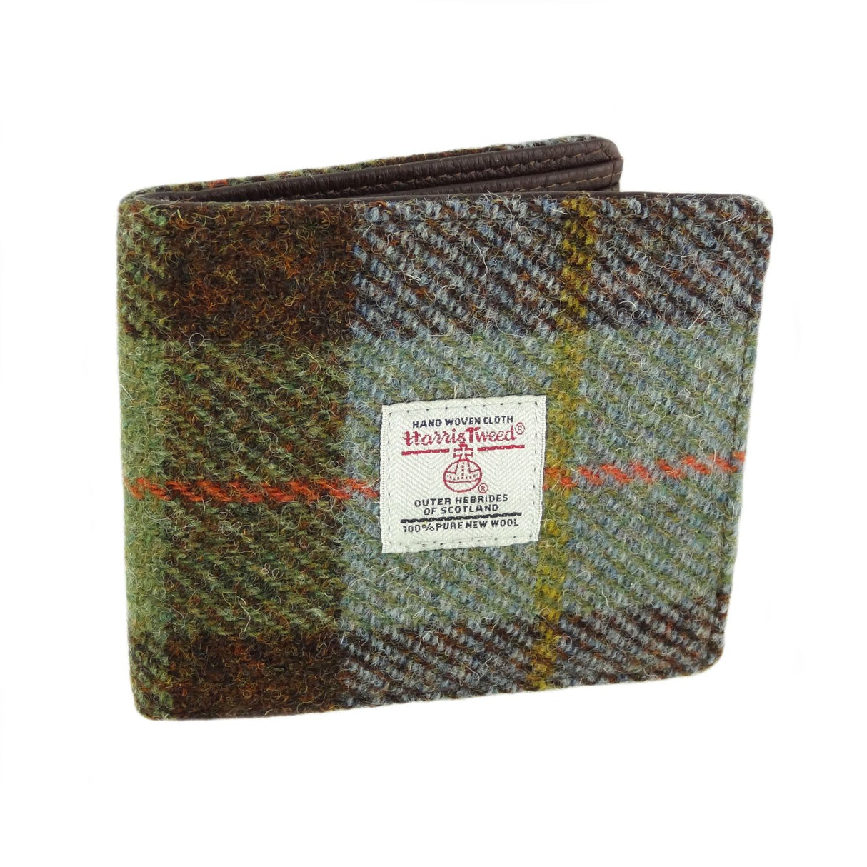 Mull Harris Tweed Mens Wallet MacLeod Tartan