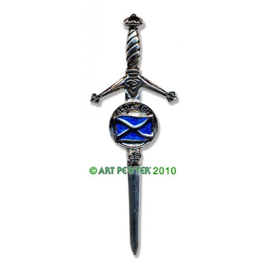 Pewter Clan Crest Kilt Pin - Choose Your Clan N-Z