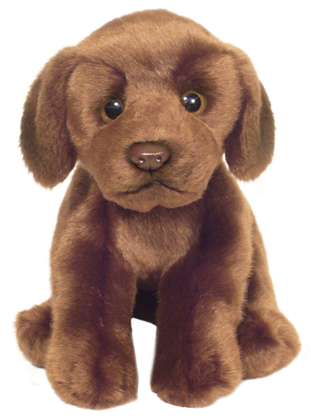 12 inch Labrador Chocolate Soft Toy