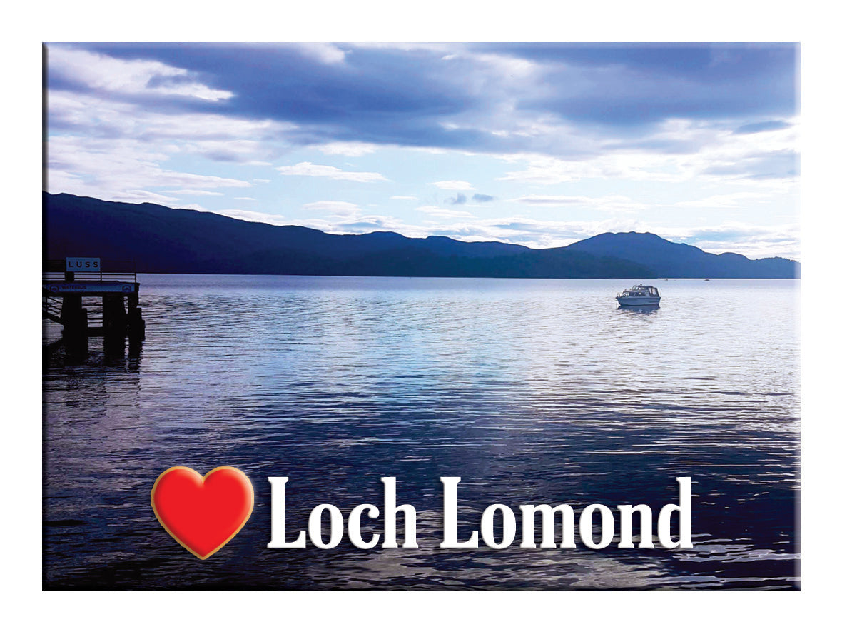 Loch Lomond Dark Reflection Magnet