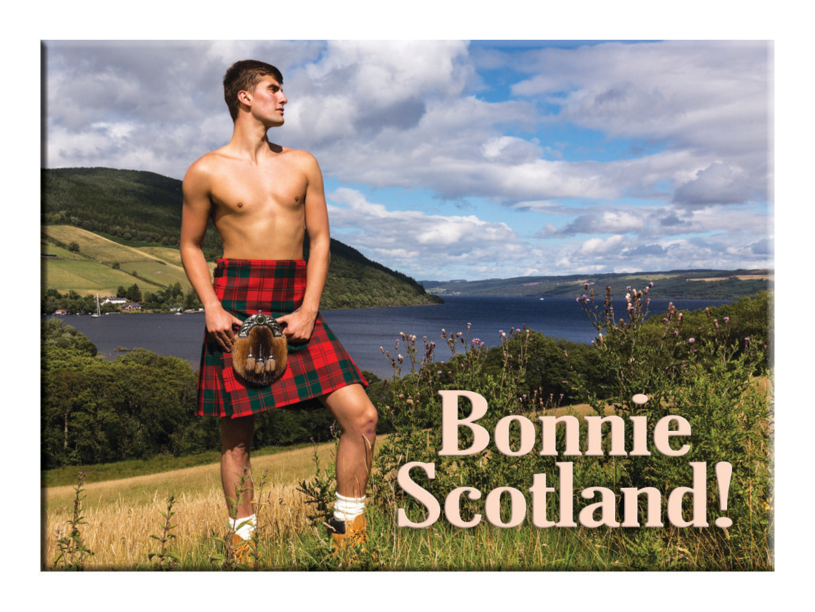 Love Kilts Looking Into The Distance Magnet