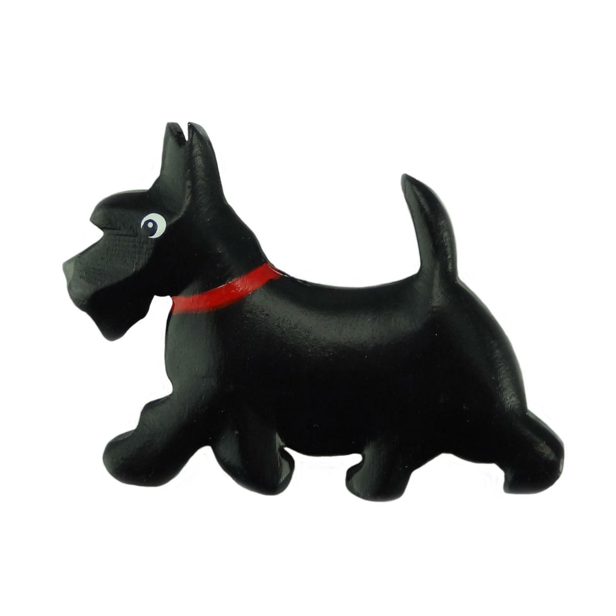 Wooden Scottie Dog Magnet