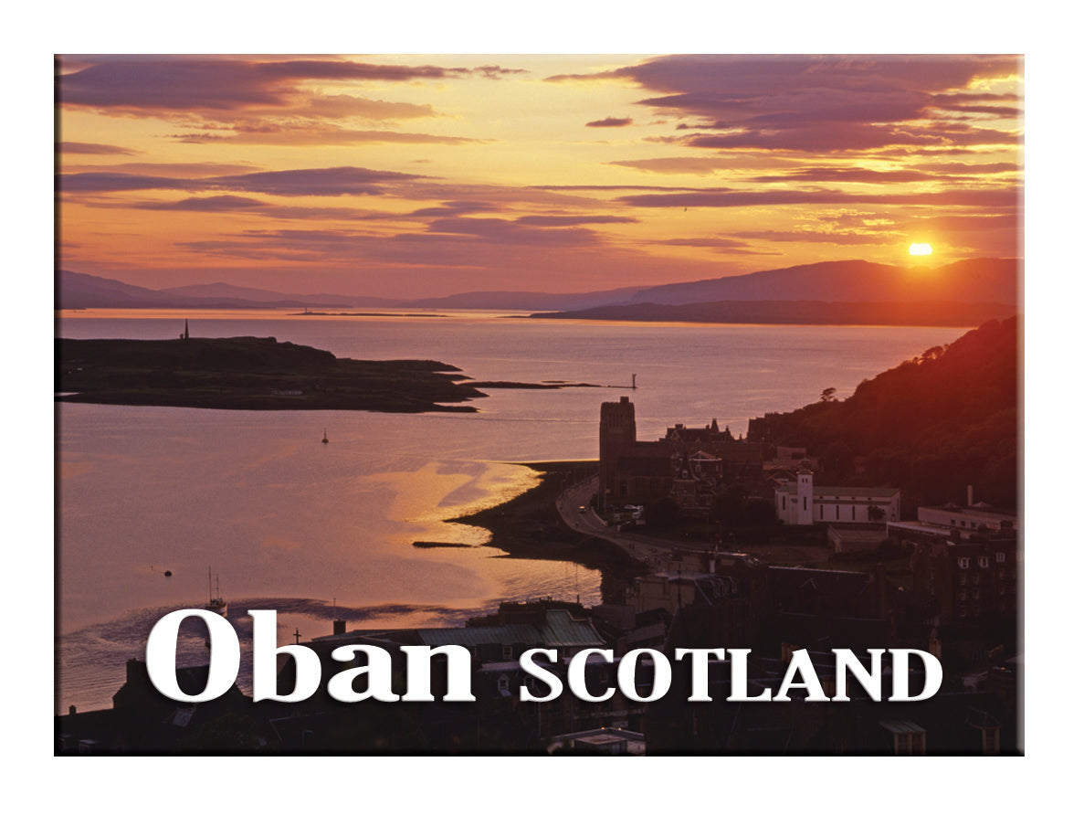 Oban Sunset Magnet