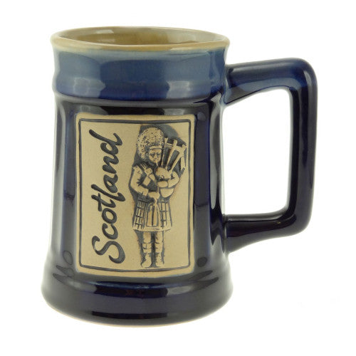 Piper Blue Boxed Stoneware Beer Tankard