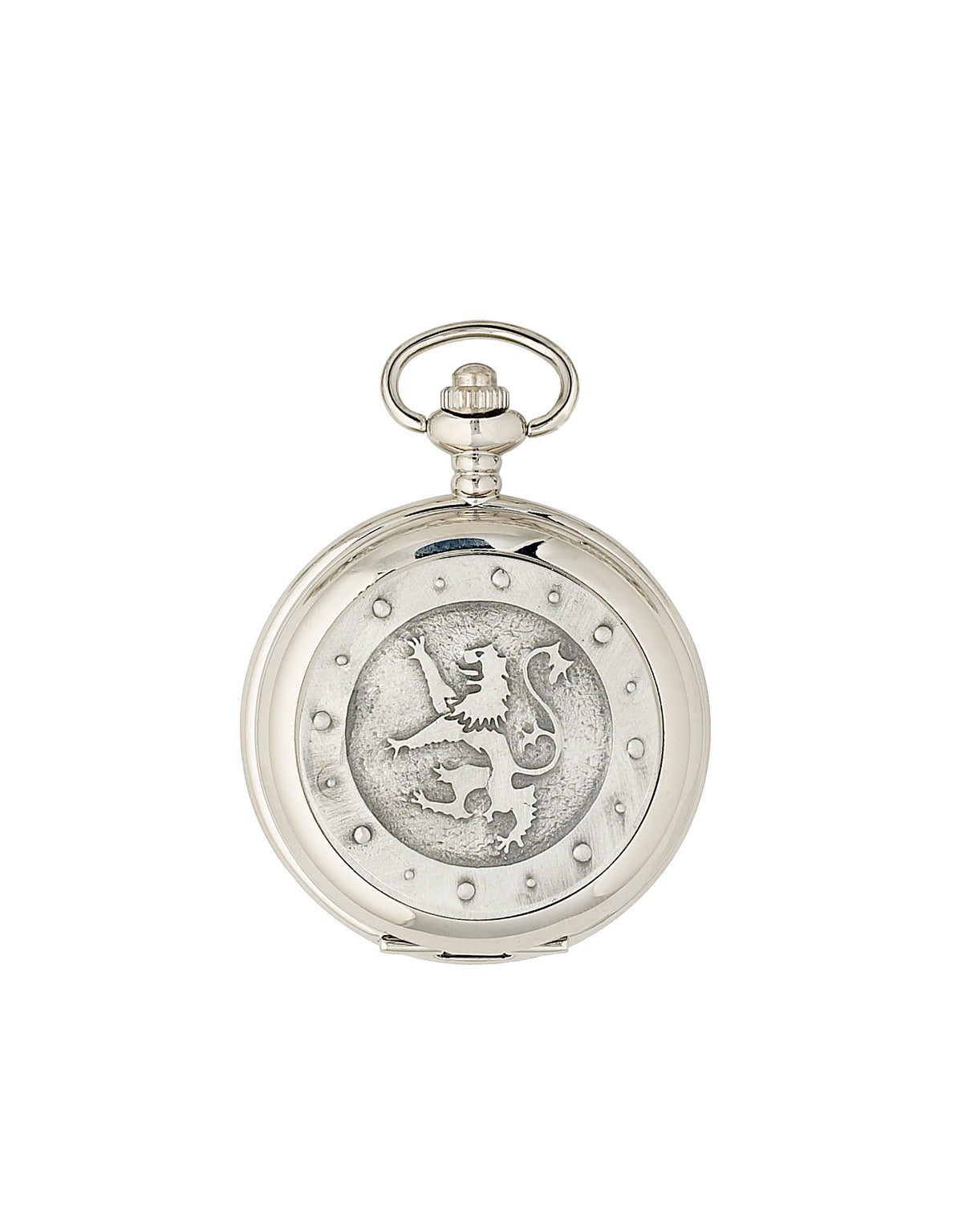 Lion Rampant Matt Quartz (Battery) Pocket Watch