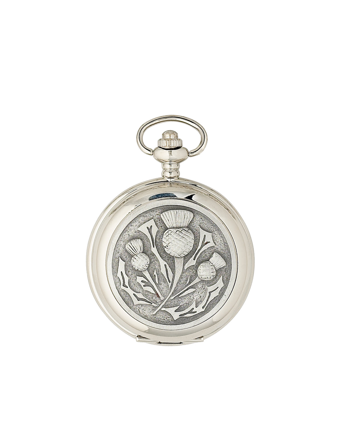 Trip of Thistles Mechanical (No Battery) Pocket Watch