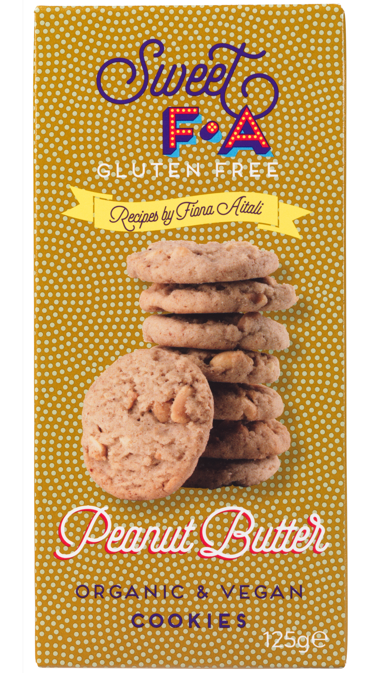 125g Sweet FA - Gluten Free Peanut Butter Cookies