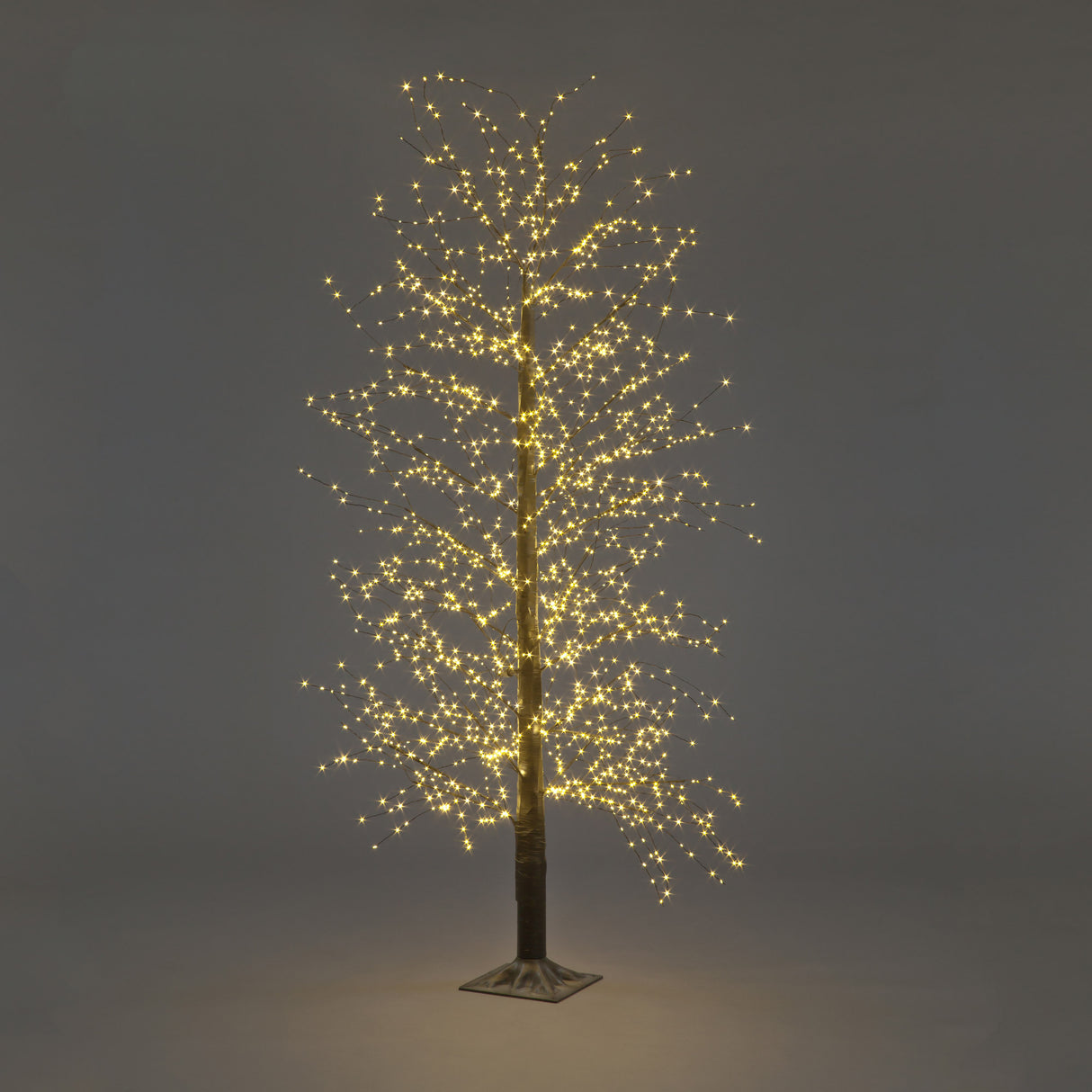 1.2m Warm White Micro Dot Black Tree (500 LEDs)