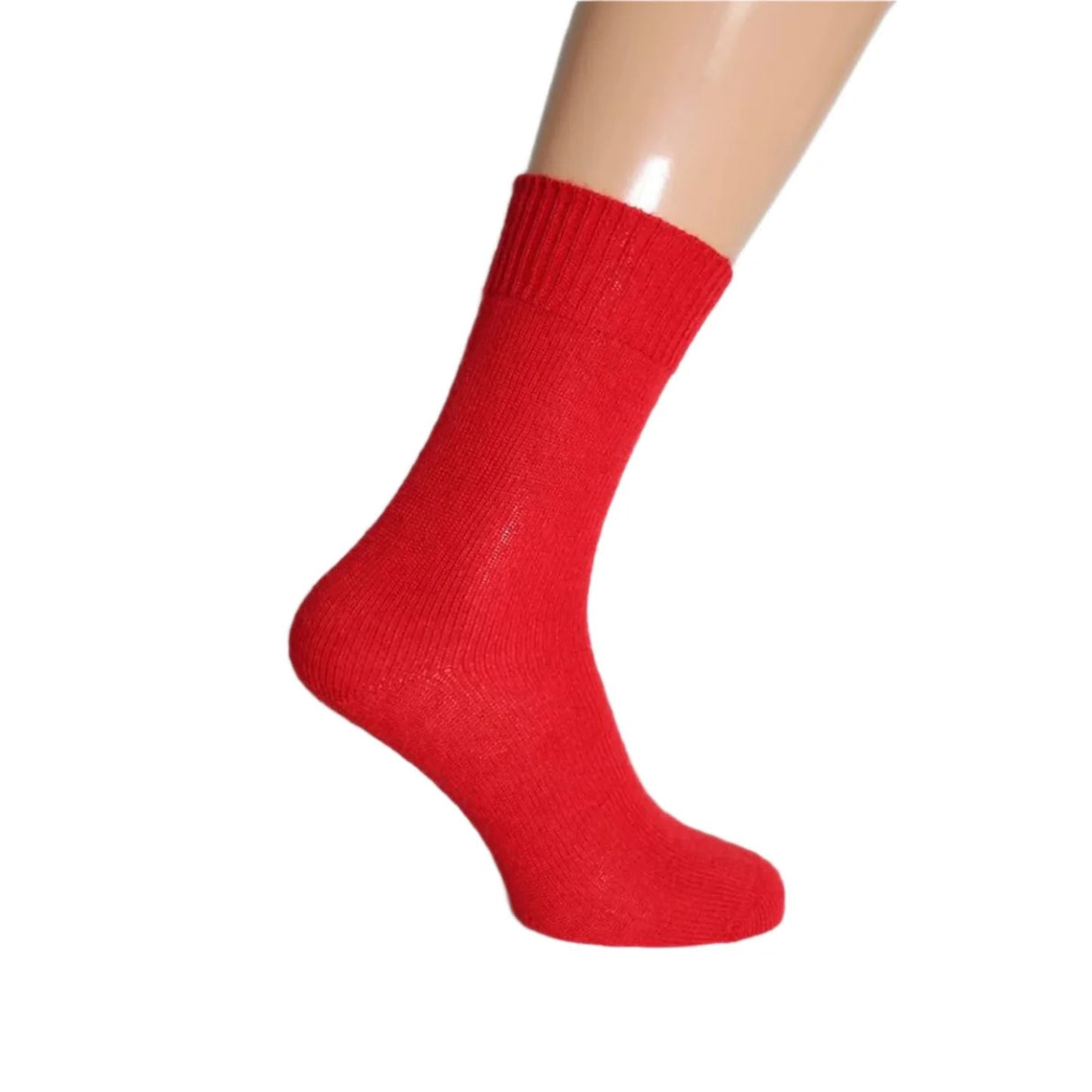 Stirling Red Everyday Formal Mohair Socks