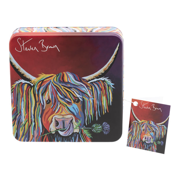 200g Lizzie McCoo Salted Caramel Fudge Tin