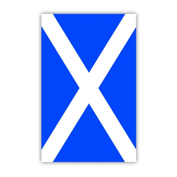 Saltire Flag Sticker