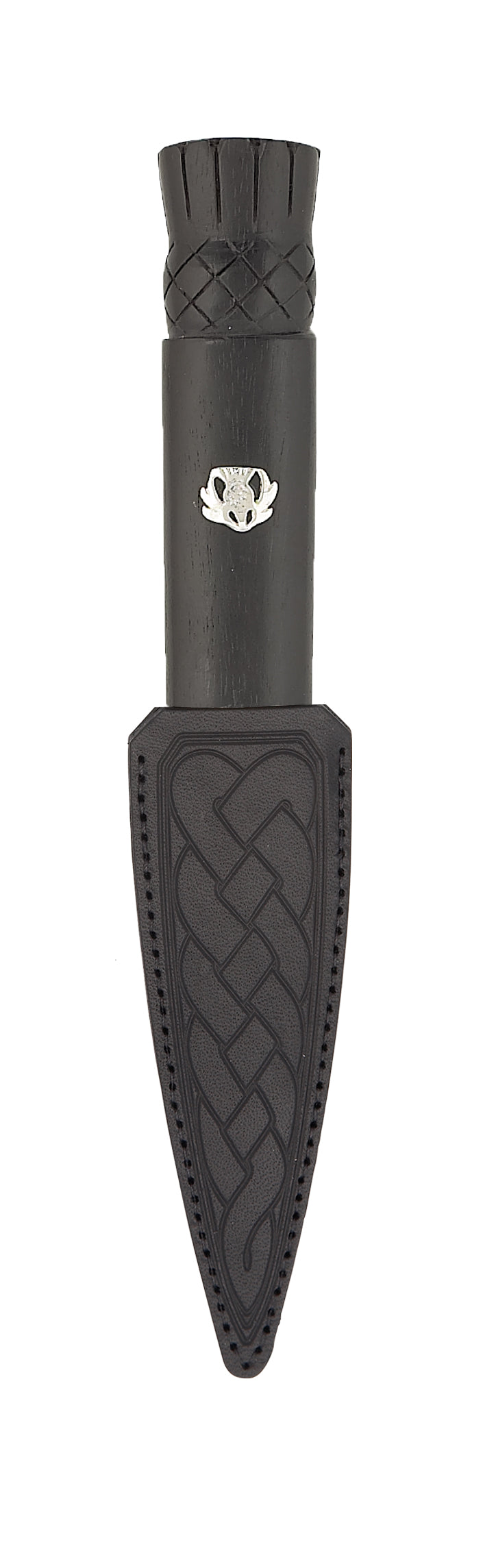 Scottish Daywear Blackwood Thistle with Thistle Crest Sgian Dubh