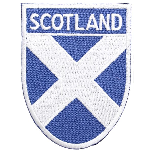 Scotland Saltire Shield Patch