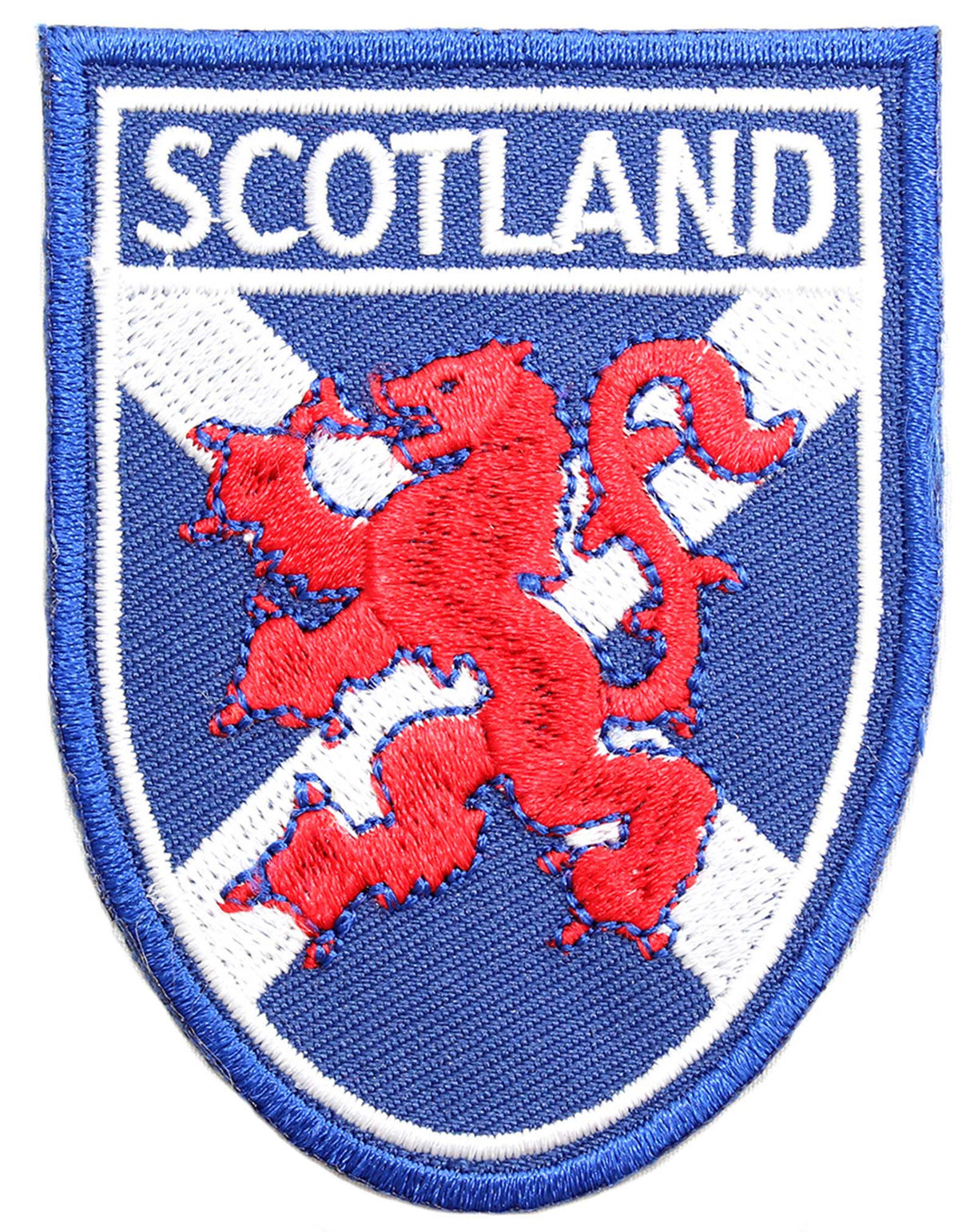 Scotland Saltire/lion Rampant Shield Patch