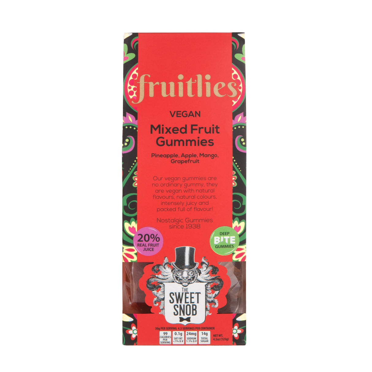 Mixed Fruit Fruities Carton (125g)
