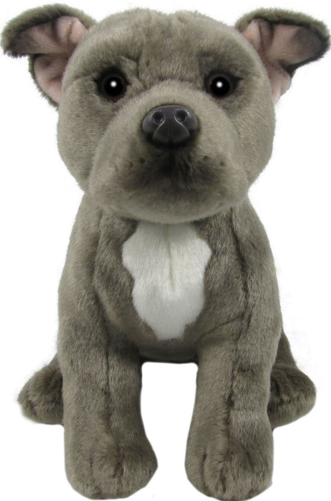 12 inch Blue Staffordshire Bull Terrier Soft Toy