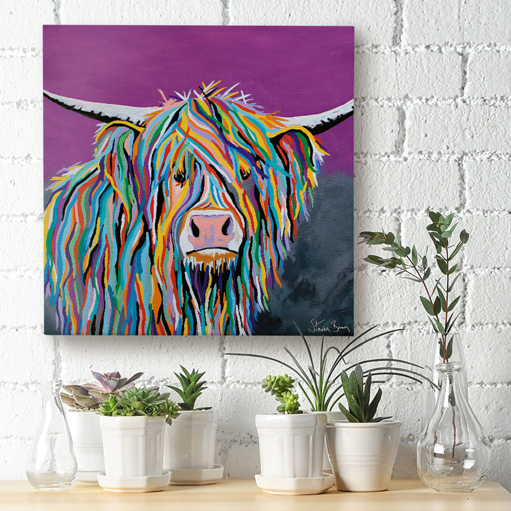 Angus McCoo Deluxe Canvas (16 inch x 16 inch)