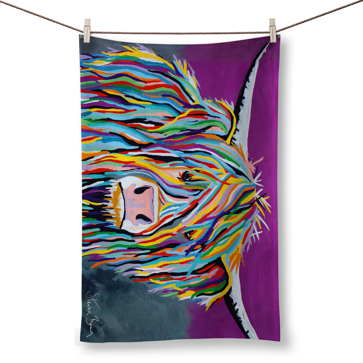 Angus McCoo Tea Towel