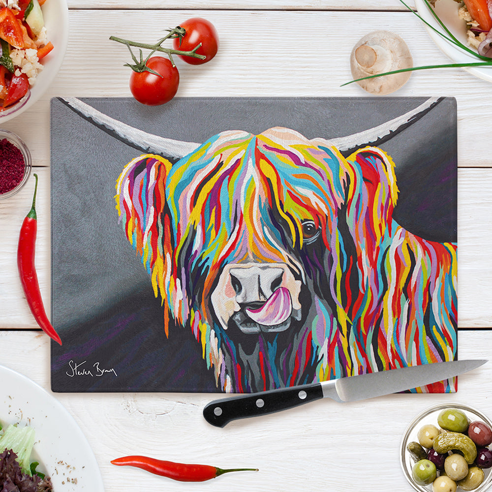 Heather McCoo Glass Chopping Board