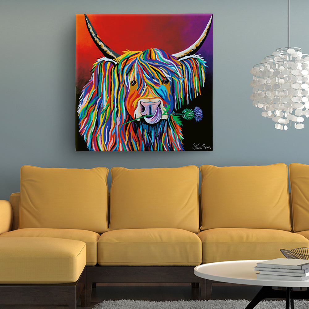 Lizzie McCoo Large Deluxe Canvas (30 inch x 30 inch)