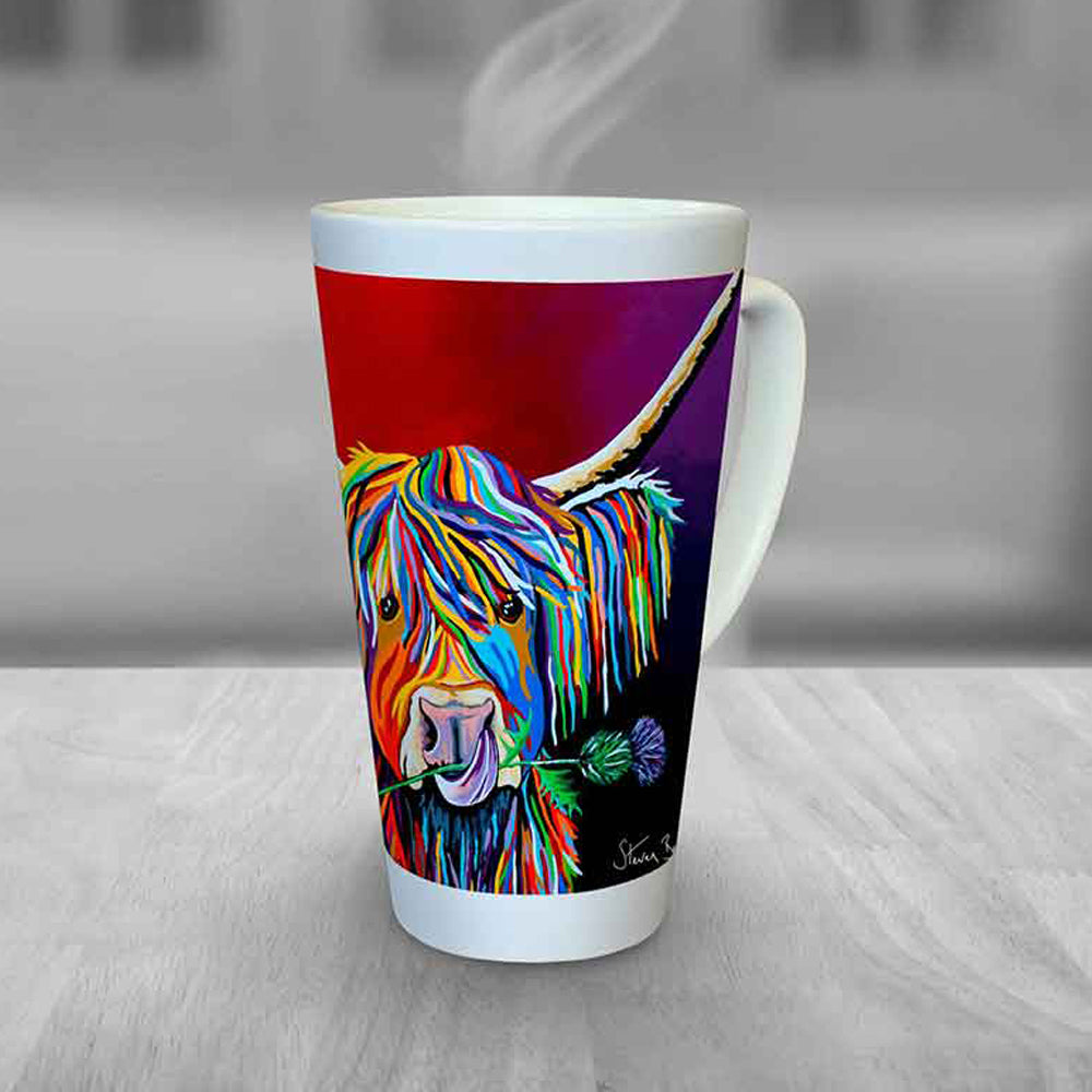 Lizzie McCoo Latte Mug