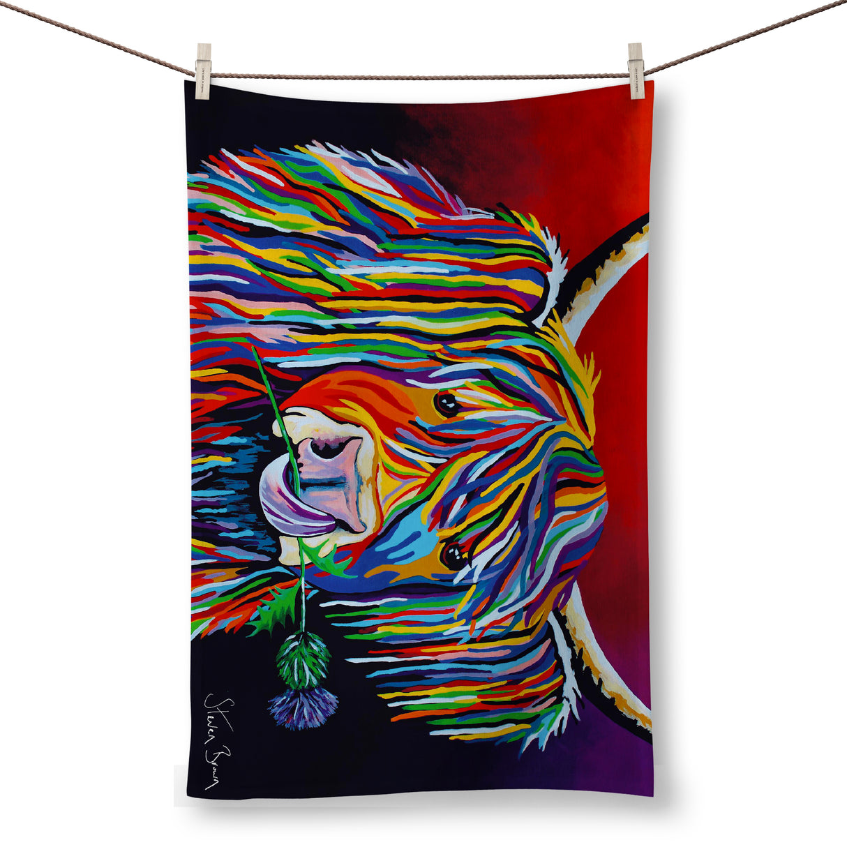 Lizzie McCoo Tea Towel