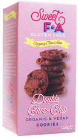 125g Sweet FA - Gluten Free Double Chocolate Chip Cookies