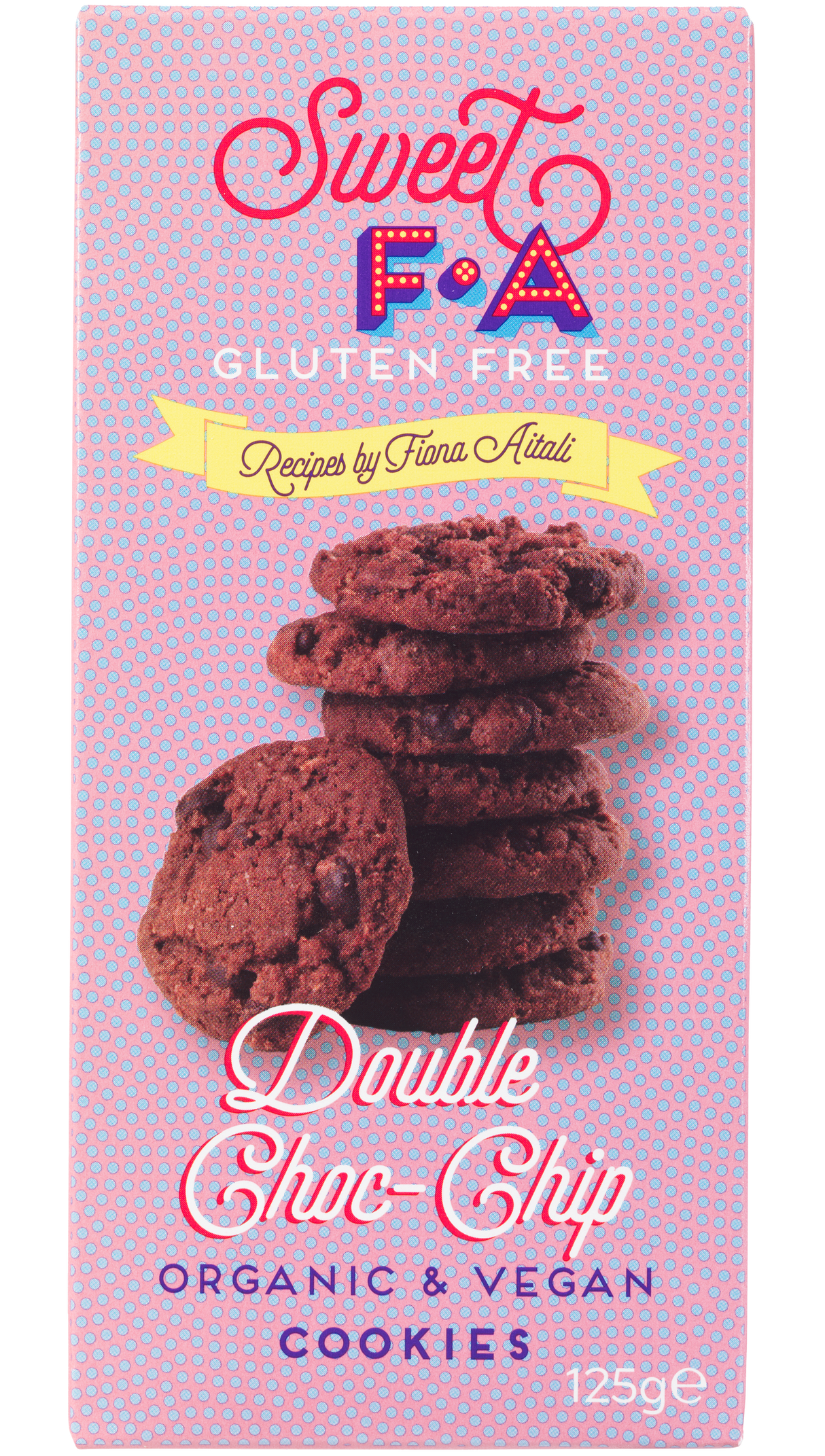 125g Sweet FA - Gluten Free Double Chocolate Chip Cookies