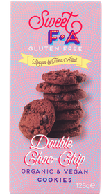 125g Sweet FA - Gluten Free Double Chocolate Chip Cookies