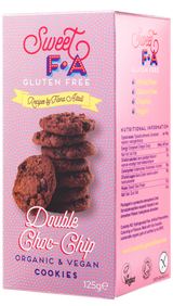 125g Sweet FA - Gluten Free Double Chocolate Chip Cookies