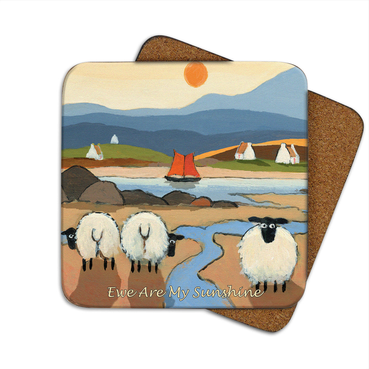 Ewe Are My Sunshine Thomas Joseph Coaster