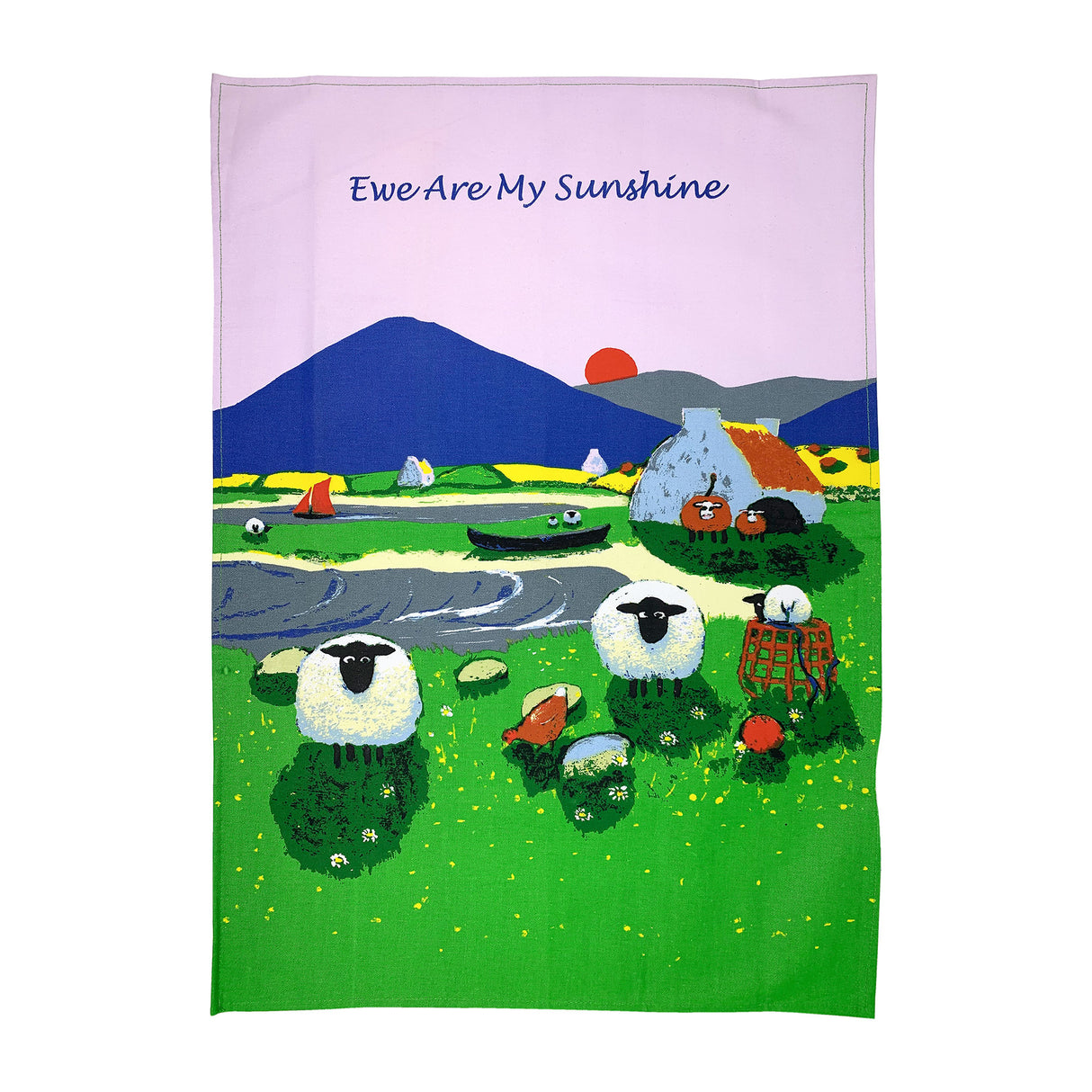 Ewe Are My Sunshine Thomas Joseph Tea Towel