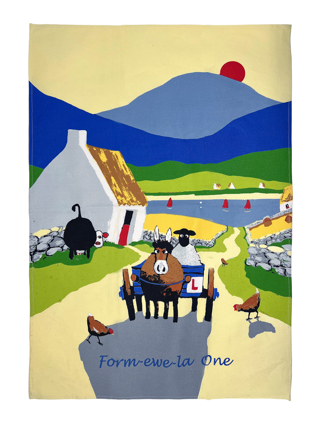 Form-Ewe-La One Thomas Joseph Tea Towel