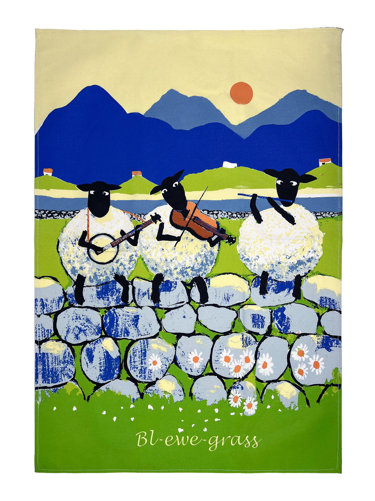 Bl-Ewe-Grass Thomas Joseph Tea Towel