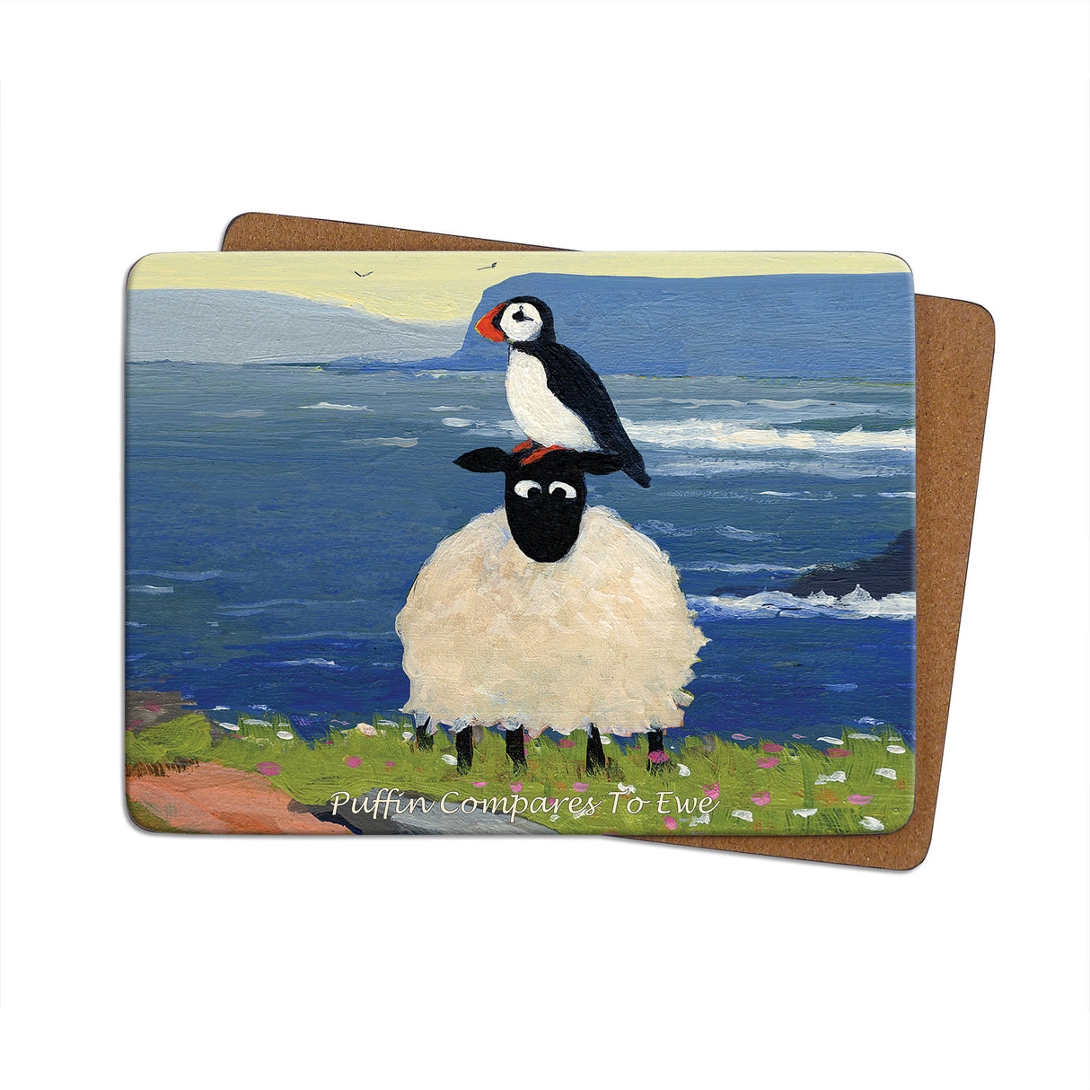 Puffin Compares To Ewe Thomas Joseph Placemat