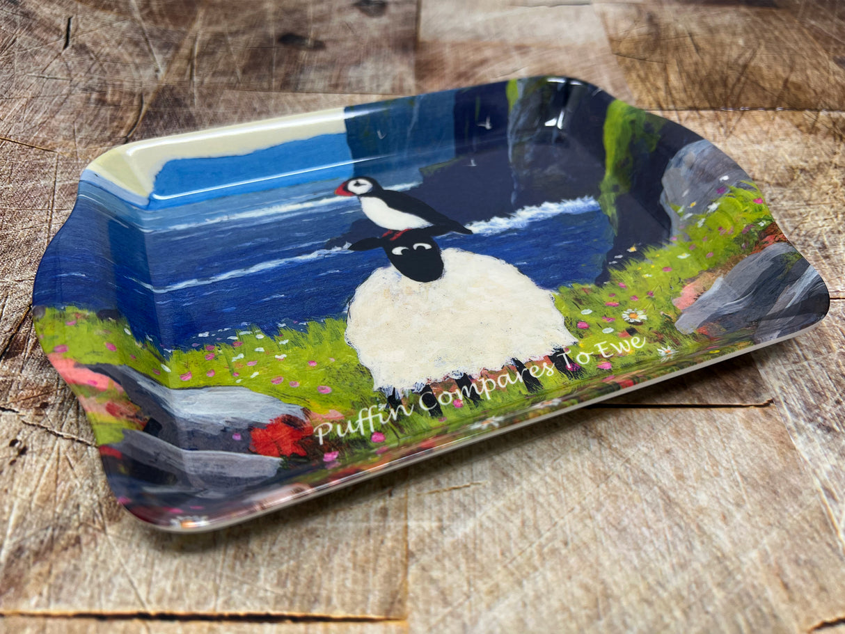 Puffin Compares To Ewe Thomas Joseph Scatter Tray