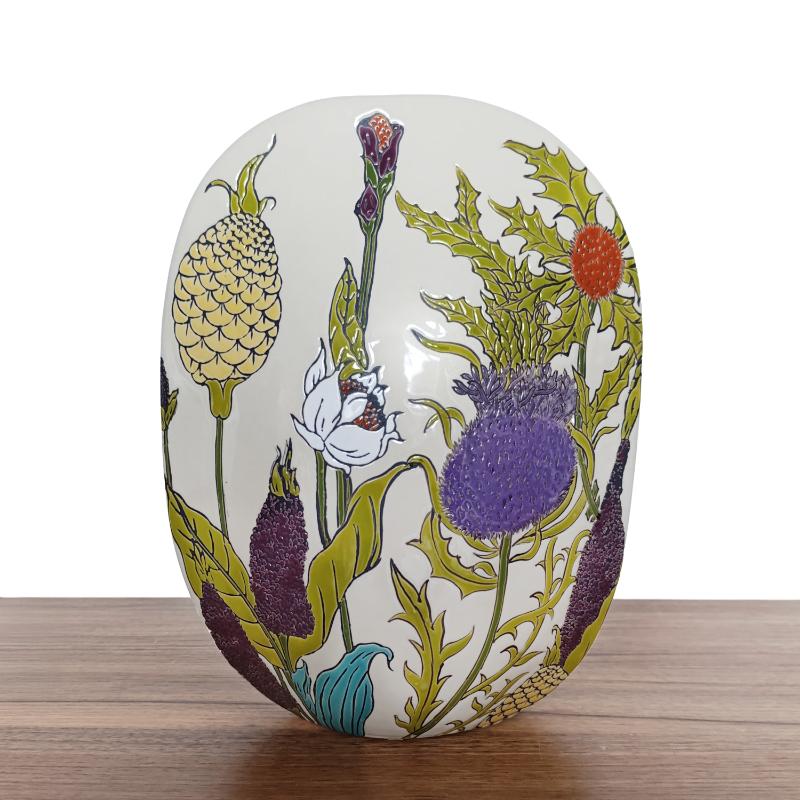 Large Thistlebud Vase