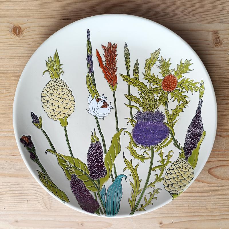 Thistlebud Centrepiece Plate