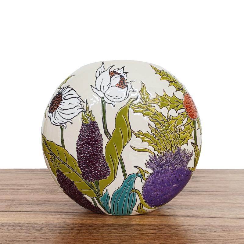 Small Thistlebud Vase