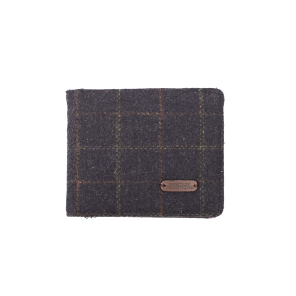 Heritage Tweed Wallet - Blue Box Tweed