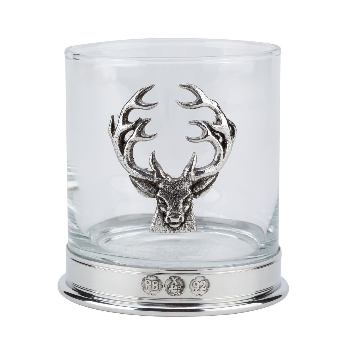 Stag Pewter Whisky Glass