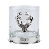 Stag Pewter Whisky Glass