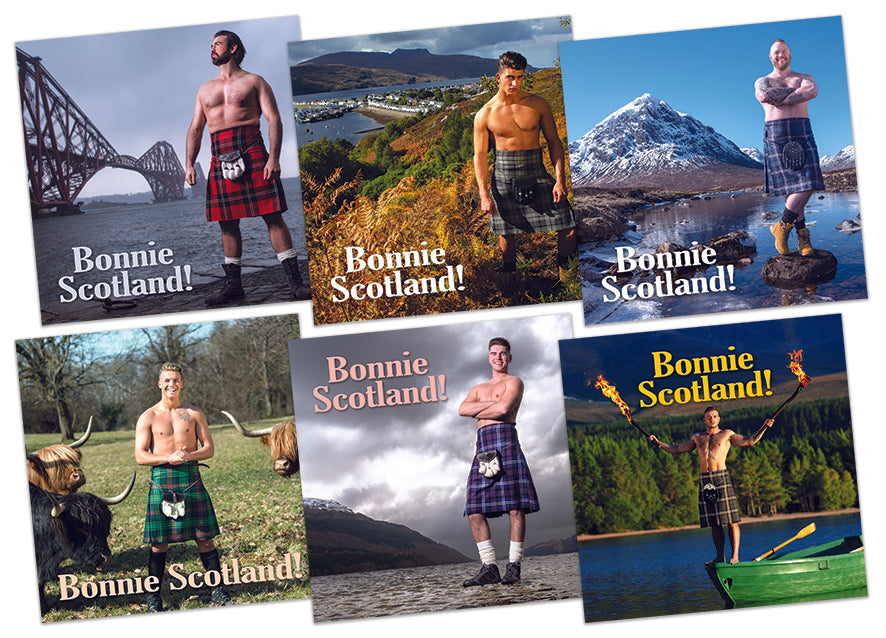 We Love Kilts Coasters assorted