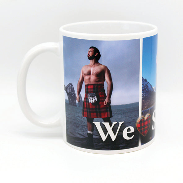 We Love Kilts Mug Forth Bridge