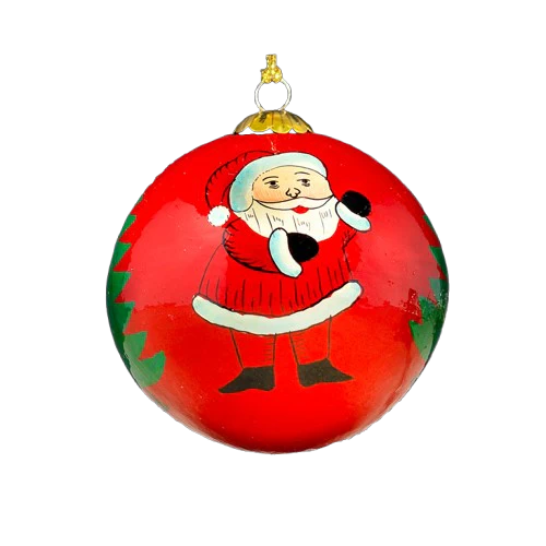 Santa Red Bauble