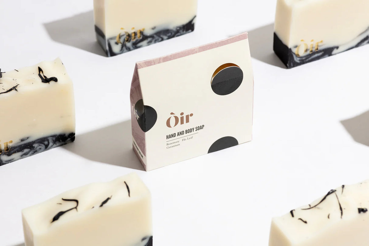 Rosemary, Ho Leaf & Geranium Hand & Body Soap