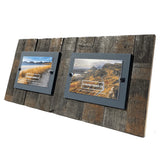 Kiln Double Whisky Barrel Frame (2 x 4” x 6” picture sizes)