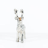 Large Silver Aluminium Highland  Stag (19cm)